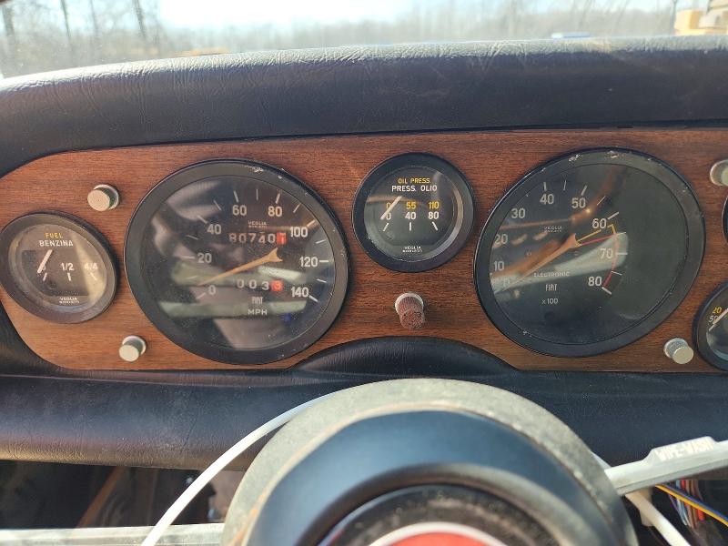 49011016 :رقم المزاد ، 124CS10124477 vin ، 1977 Fiat 124 Spider مزاد بيع
