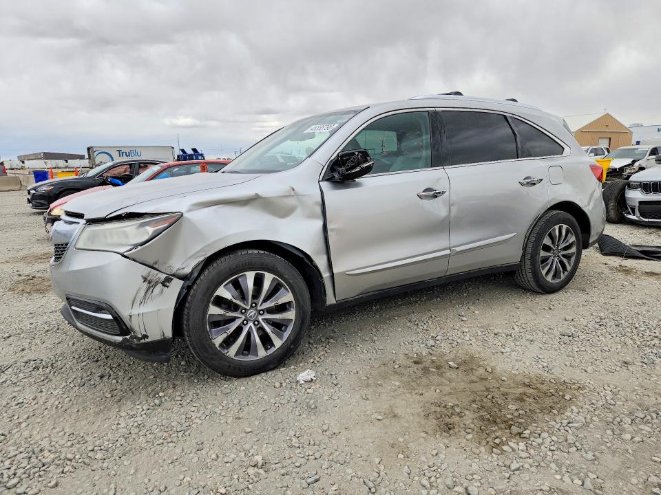2014 Acura Mdx მანქანა იყიდება აუქციონზე, vin: 5FRYD3H48EB011609, აუქციონის ნომერი: 48336796