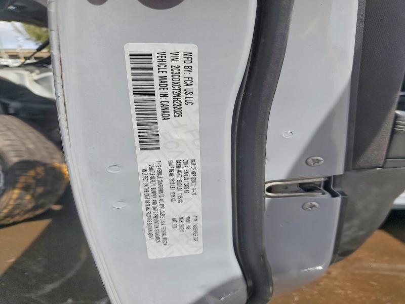 49048676 :رقم المزاد ، 2C3CDXCT2NH232025 vin ، 2022 Dodge Charger مزاد بيع