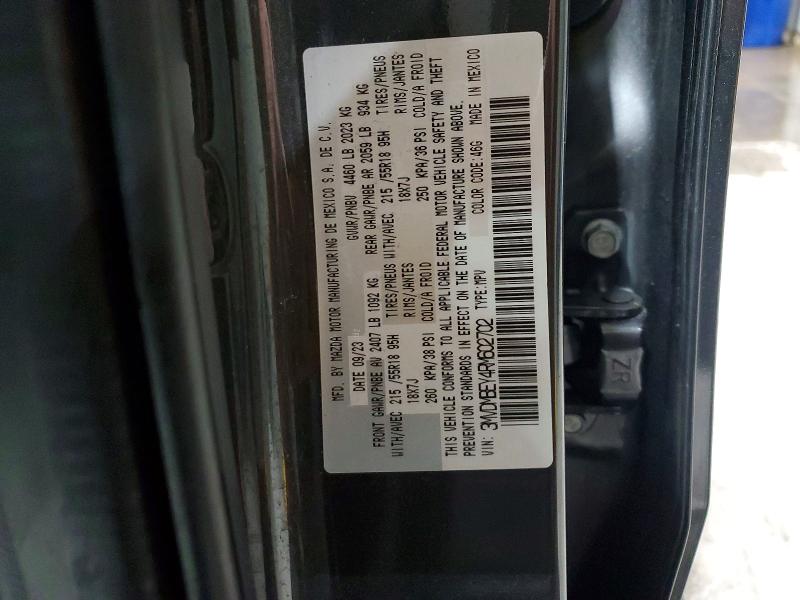 Продажа на аукционе авто 2024 Mazda Cx-30, vin: 3MVDMBEY4RM602702, номер лота: 50049146