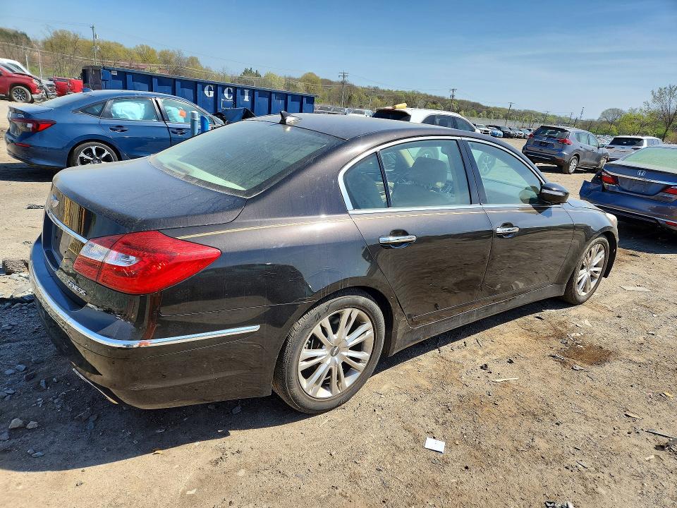 49155726 :رقم المزاد ، KMHGC4DDXEU260329 vin ، 2014 Hyundai Genesis مزاد بيع