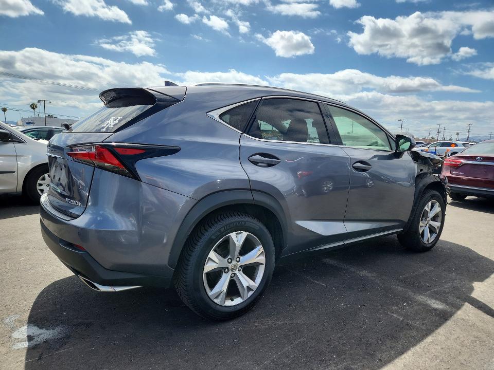Продаж на аукціоні авто 2017 Lexus Nx 200t, vin: JTJBARBZ6H2120355, номер лоту: 51524146