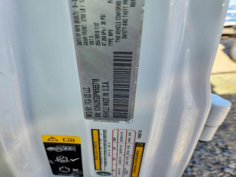 49602686 :رقم المزاد ، 1C4HJXEG8PW665718 vin ، 2023 Jeep Wrangler مزاد بيع