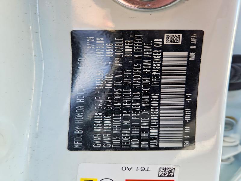 Aukcja sprzedaży 2025 Honda Civic, vin: JHMFL4H86SX000502, numer aukcji: 49757386