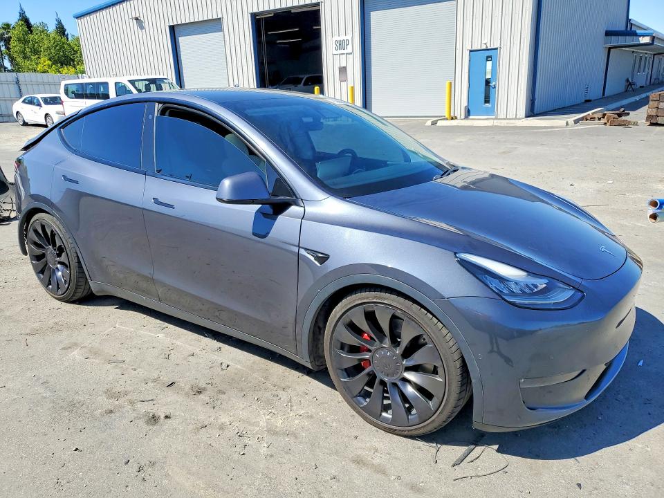 2020 Tesla Model Y მანქანა იყიდება აუქციონზე, vin: 5YJYGDEF6LF015109, აუქციონის ნომერი: 48398906