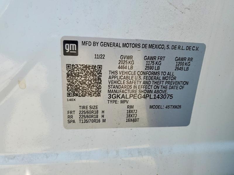 Продажа на аукционе авто 2023 Gmc Terrain, vin: 3GKALPEG4PL143075, номер лота: 50501776