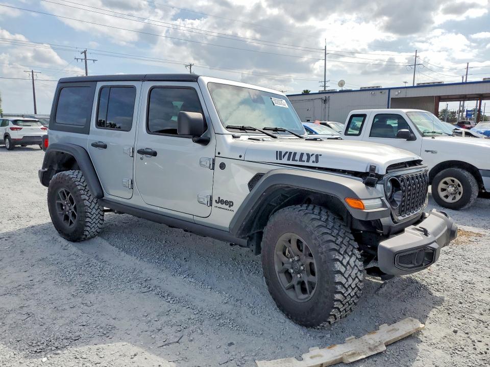 Продажа на аукционе авто 2024 Jeep Wrangler, vin: 1C4PJXDG1RW358388, номер лота: 50293736