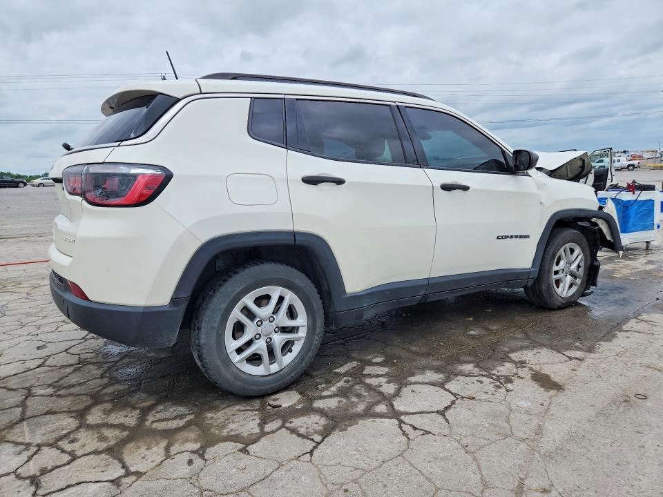 51689656 :رقم المزاد ، 3C4NJCAB8MT542623 vin ، 2021 Jeep Compass مزاد بيع