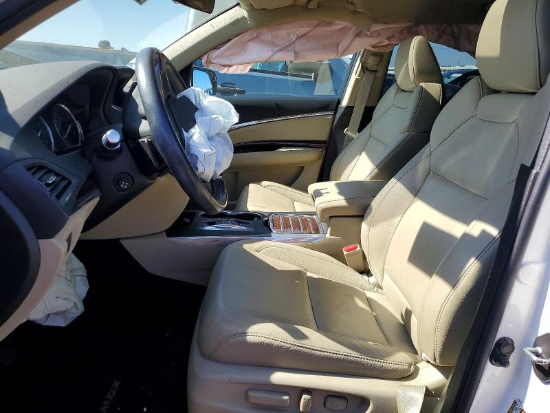 2016 Acura Mdx მანქანა იყიდება აუქციონზე, vin: 5FRYD3H49GB007457, აუქციონის ნომერი: 51002976