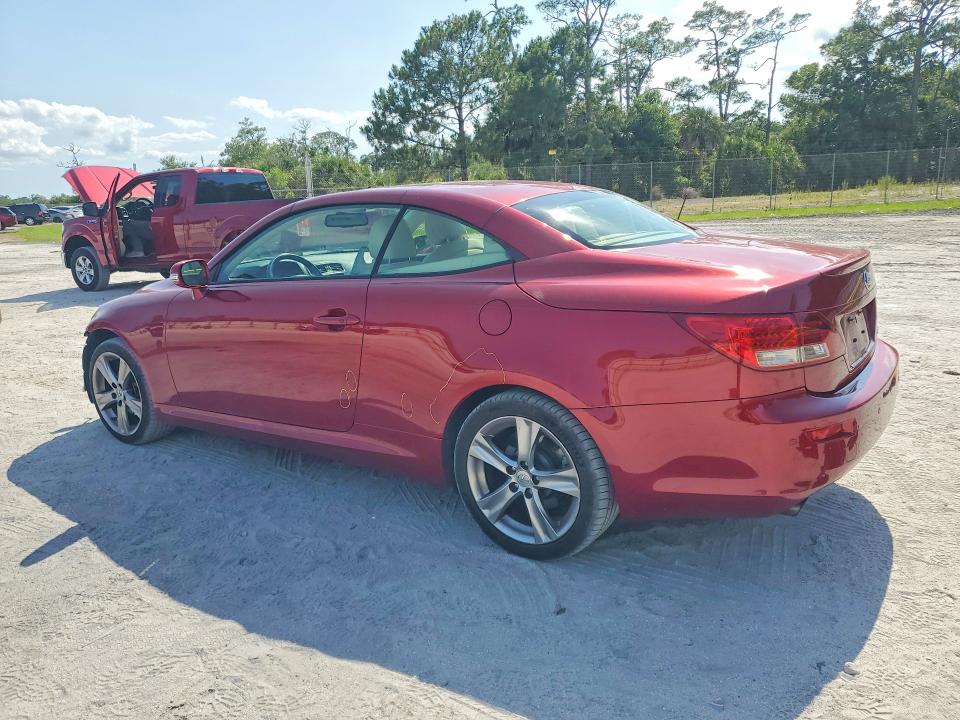 51698896 :رقم المزاد ، JTHFF2C20C2521826 vin ، 2012 Lexus Is مزاد بيع