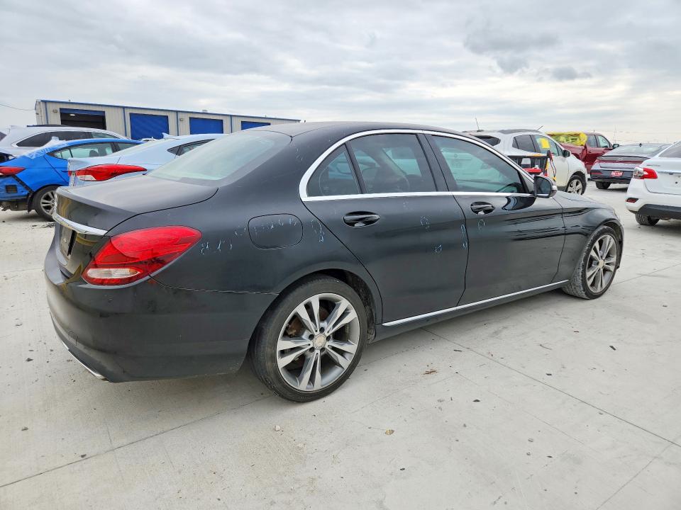 2015 Mercedes-benz C მანქანა იყიდება აუქციონზე, vin: 55SWF4JB8FU054817, აუქციონის ნომერი: 51258606