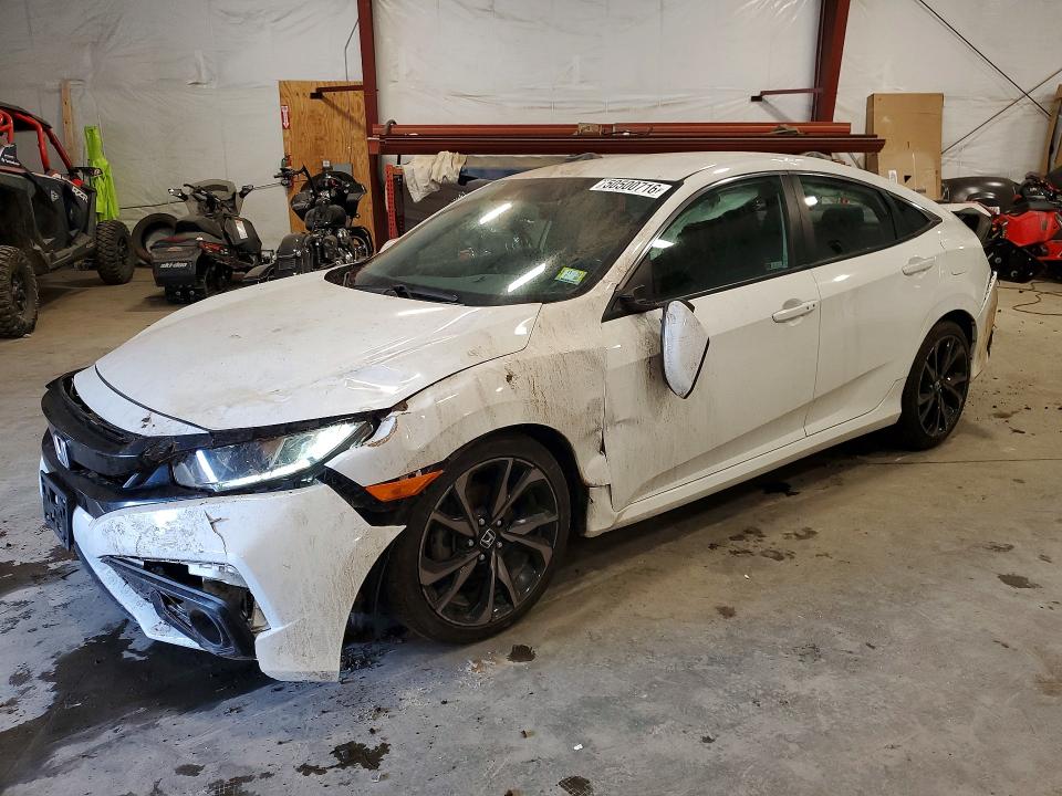 Auction sale of the 2020 Honda Civic, vin: 2HGFC2F8XLH506401, lot number: 50500716