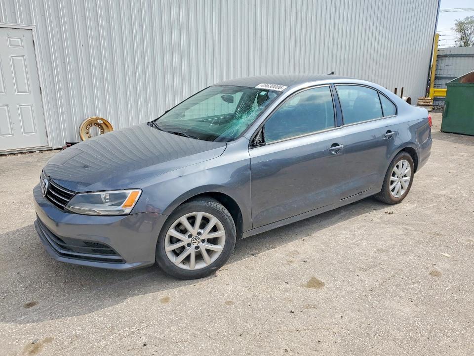 2015 Volkswagen Jetta მანქანა იყიდება აუქციონზე, vin: 3VWD17AJ5FM237410, აუქციონის ნომერი: 49630006