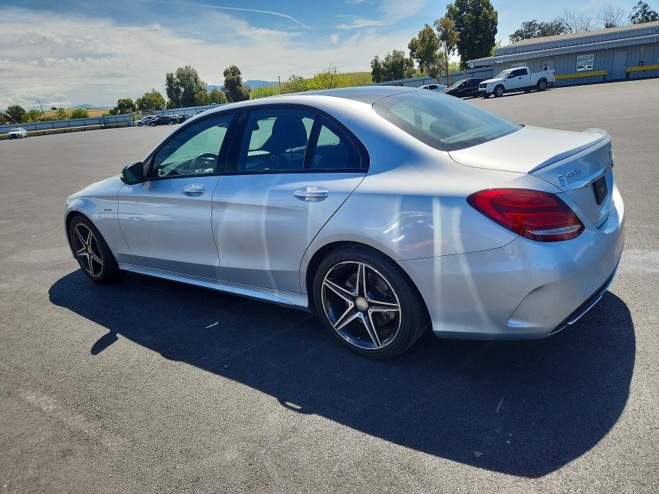49445456 :رقم المزاد ، 55SWF6EB6GU112009 vin ، 2016 Mercedes-benz C مزاد بيع