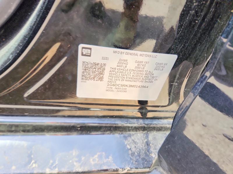 Продаж на аукціоні авто 2021 Cadillac Ct4, vin: 1G6DC5RK3M0143964, номер лоту: 50757536