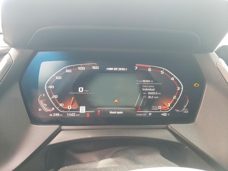 49090086 :رقم المزاد ، WBA13AL07L7F58839 vin ، 2020 Bmw M235xi مزاد بيع