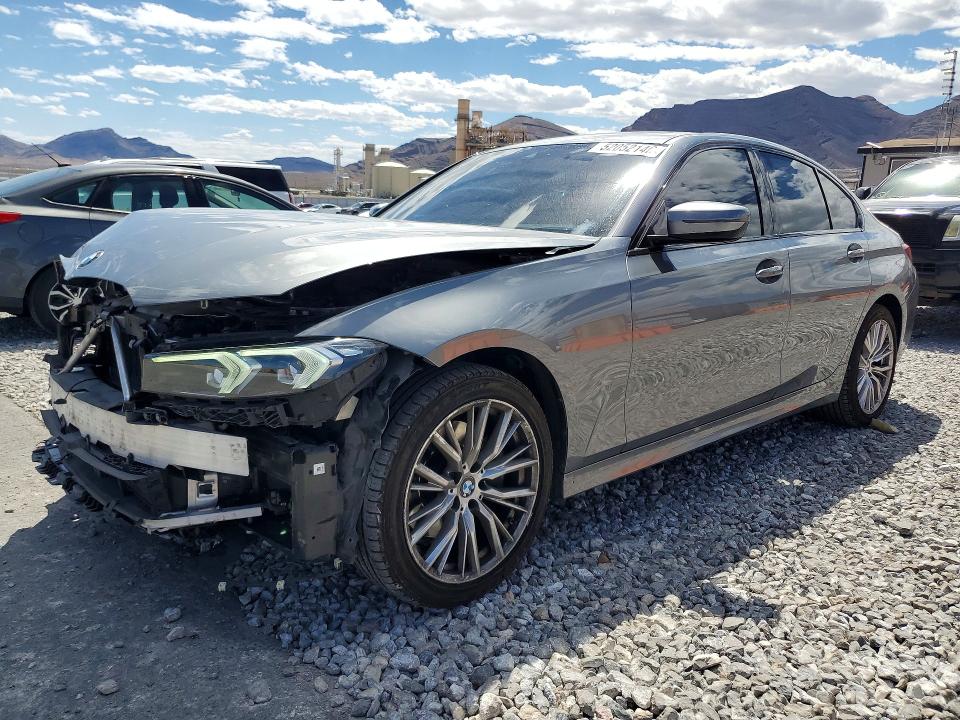 2023 Bmw 330xi მანქანა იყიდება აუქციონზე, vin: 3MW89FF04P8D54555, აუქციონის ნომერი: 52052146
