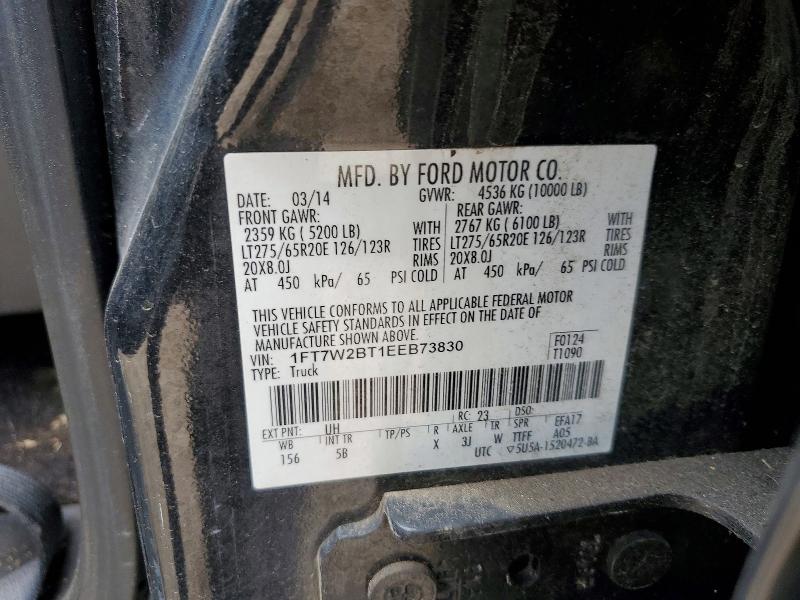 Продажа на аукционе авто 2014 Ford F250, vin: 1FT7W2BT1EEB73830, номер лота: 51454956