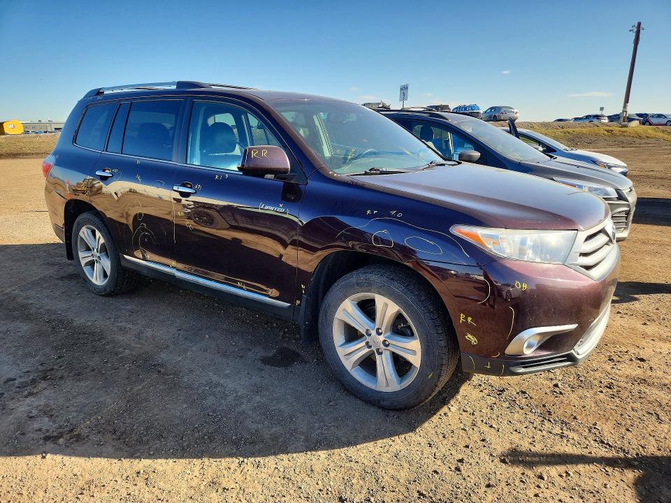 Aukcja sprzedaży 2013 Toyota Highlander, vin: 5TDDK3EH3DS226323, numer aukcji: 50075916
