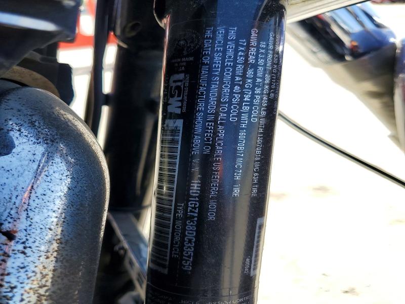 Продажа на аукционе авто 2013 Harley-davidson Fld, vin: 1HD1GZM38DC335759, номер лота: 48294086