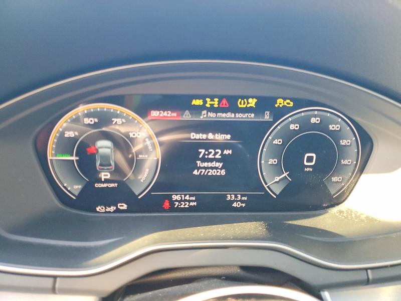 2024 Audi Q5 E მანქანა იყიდება აუქციონზე, vin: WA1E2AFY1R2131128, აუქციონის ნომერი: 48748596
