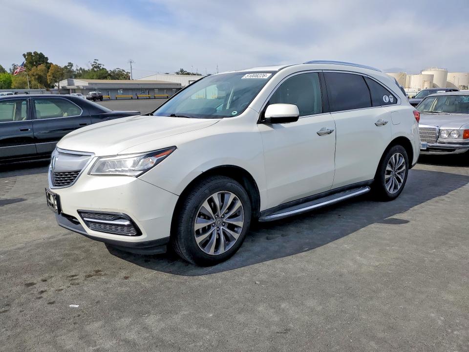 2014 Acura Mdx მანქანა იყიდება აუქციონზე, vin: 5FRYD3H43EB011923, აუქციონის ნომერი: 51008226