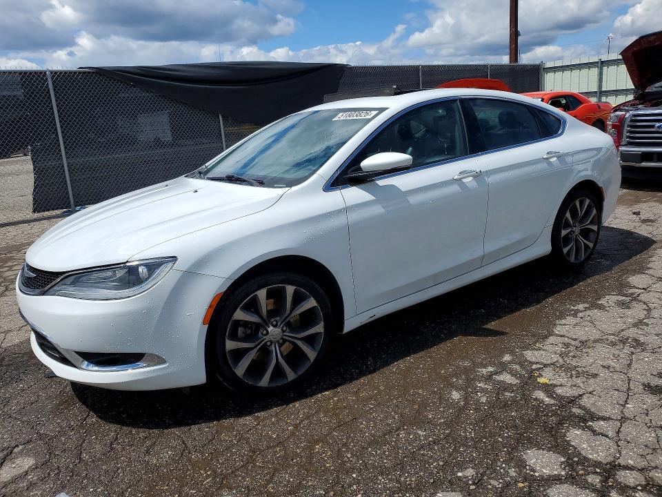 2015 Chrysler 200 მანქანა იყიდება აუქციონზე, vin: 1C3CCCAB1FN628820, აუქციონის ნომერი: 51803826
