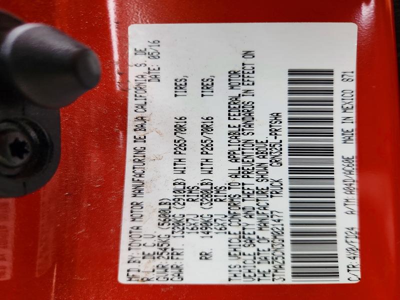 Aukcja sprzedaży 2016 Toyota Tacoma, vin: 3TMAZ5CN3GM021477, numer aukcji: 49394126