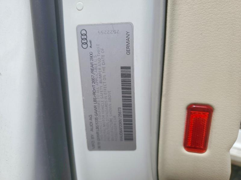 48897796 :رقم المزاد ، WAUD8AF20KN125673 vin ، 2019 Audi A6 مزاد بيع