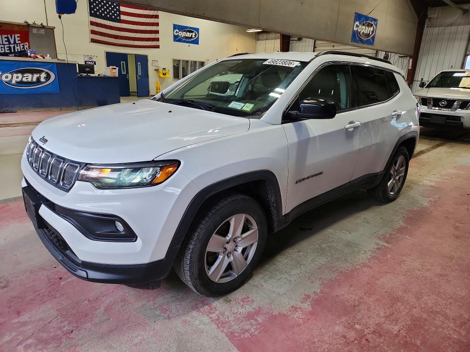 Продажа на аукционе авто 2022 Jeep Compass, vin: 3C4NJDBB4NT231373, номер лота: 49823806