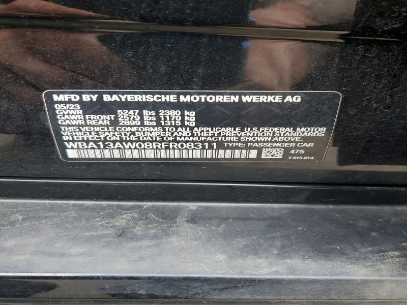 Продажа на аукционе авто 2024 Bmw M440xi, vin: WBA13AW08RFR08311, номер лота: 50945706