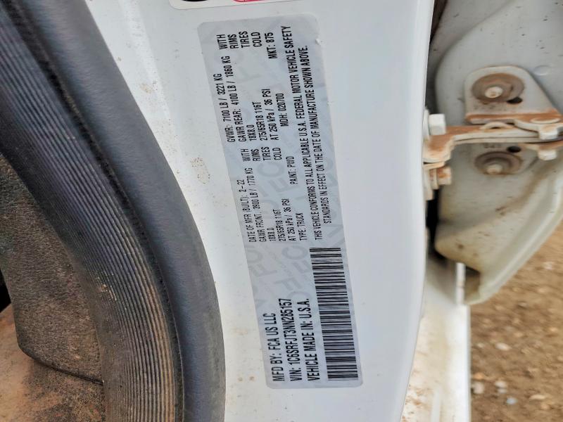 49636716 :رقم المزاد ، 1C6SRFJT3NN285157 vin ، 2022 Ram 1500 مزاد بيع