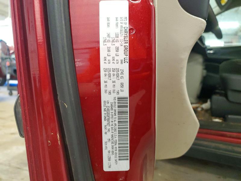 Продажа на аукционе авто 2015 Dodge Grand Caravan, vin: 2C4RDGBG0FR607027, номер лота: 49542206