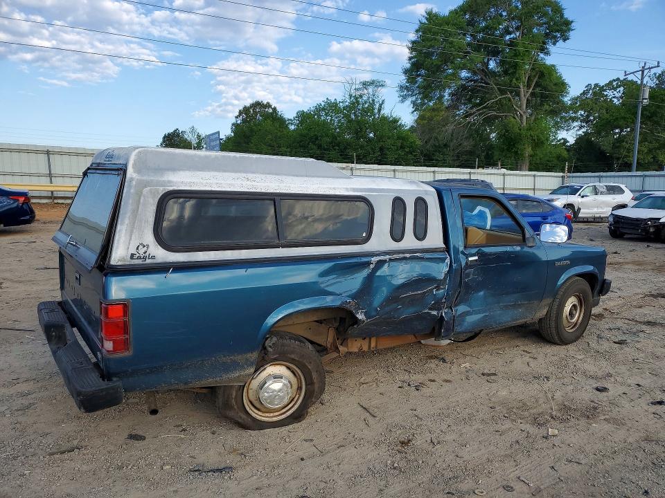 1989 Dodge Dakota მანქანა იყიდება აუქციონზე, vin: 1B7GL26X1KS154875, აუქციონის ნომერი: 50762266