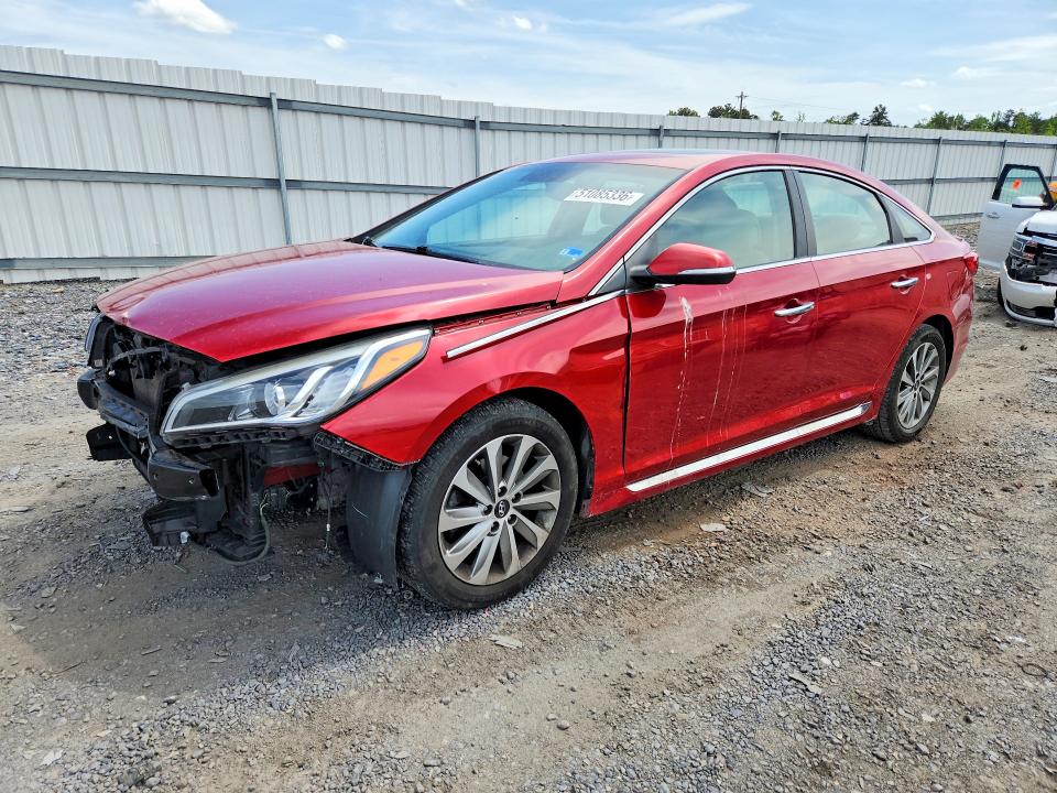 2017 Hyundai Sonata მანქანა იყიდება აუქციონზე, vin: 5NPE34AF8HH443549, აუქციონის ნომერი: 51085336