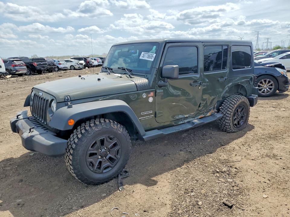 Aukcja sprzedaży 2016 Jeep Wrangler Unlimited, vin: 1C4BJWDG1GL130068, numer aukcji: 50776606