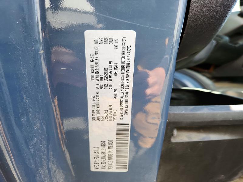 50739986 :رقم المزاد ، 3C6URVJGXLE144254 vin ، 2020 Ram Promaster 3500 مزاد بيع