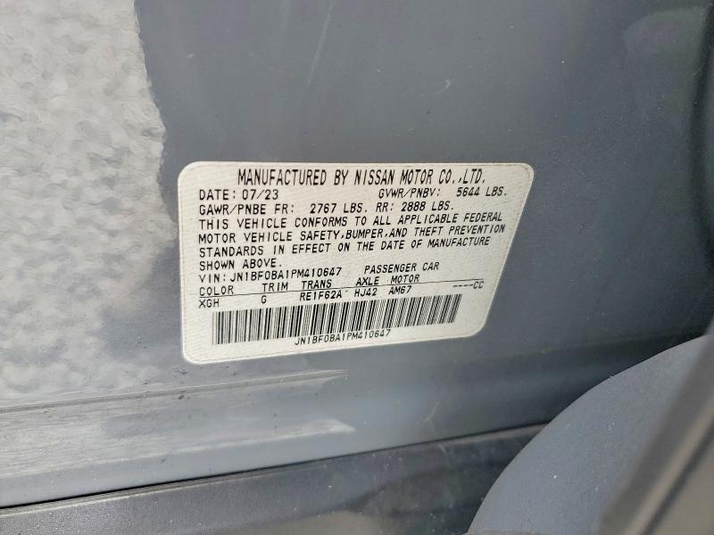 Aukcja sprzedaży 2023 Nissan Ariya, vin: JN1BF0BA1PM410647, numer aukcji: 51658726