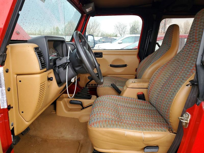 Продаж на аукціоні авто 1997 Jeep Wrangler / Tj, vin: 1J4FY19S0VP485343, номер лоту: 49075626