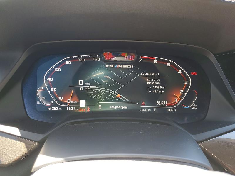 2022 Bmw X5 მანქანა იყიდება აუქციონზე, vin: 5UXJU4C06N9J34394, აუქციონის ნომერი: 51003536