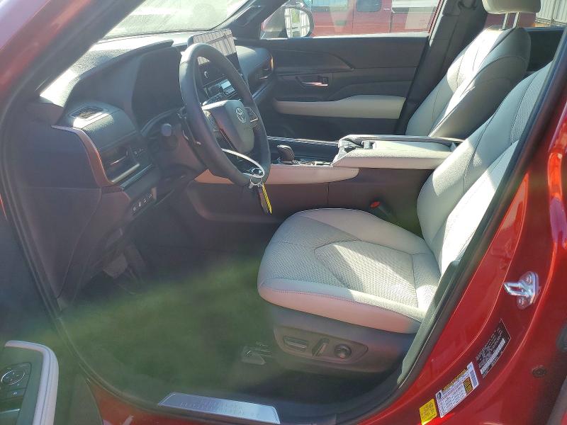 Продаж на аукціоні авто 2025 Toyota Grand Highlander Hybrid, vin: 5TDADAB56SS023239, номер лоту: 49630206