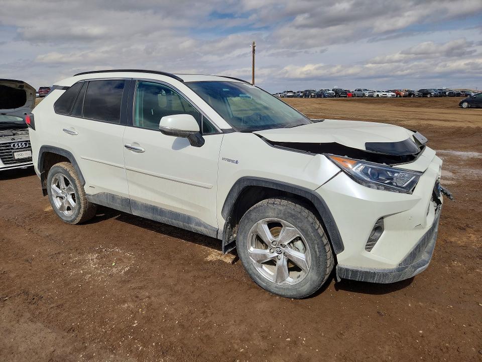 49155556 :رقم المزاد ، 2T3DWRFV5LW093704 vin ، 2020 Toyota Rav4 Hybrid مزاد بيع