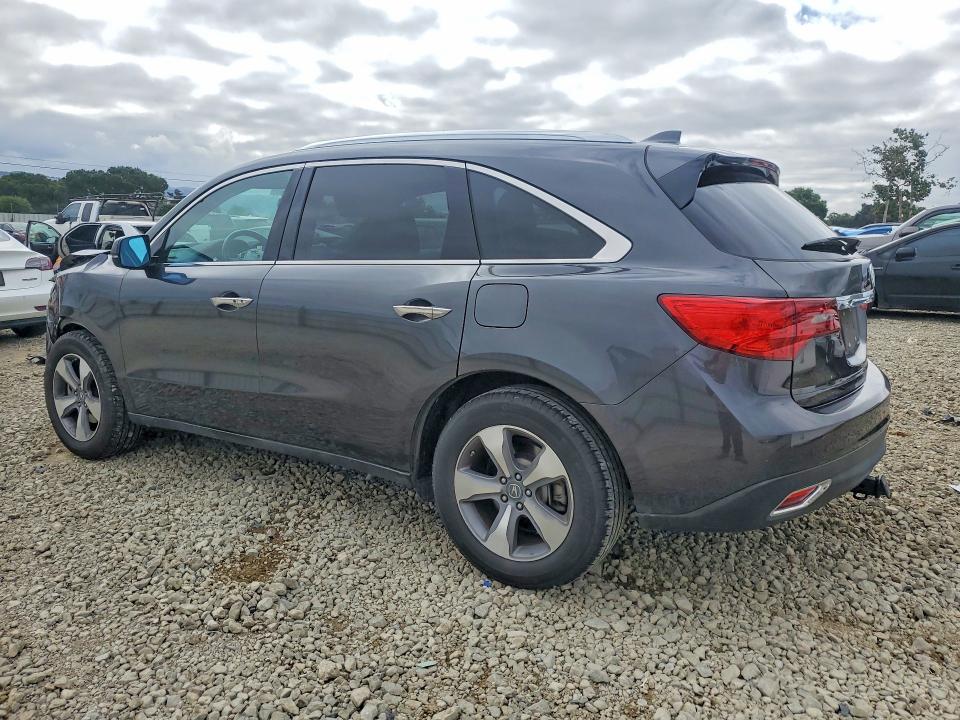 49865516 :رقم المزاد ، 5FRYD4H20FB005423 vin ، 2015 Acura Mdx مزاد بيع