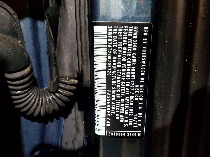 Aukcja sprzedaży 2018 Volkswagen Beetle, vin: 3VWFD7AT2JM705720, numer aukcji: 48435406