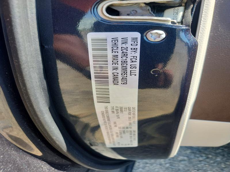 Aukcja sprzedaży 2021 Chrysler Pacifica, vin: 2C4RC1BGXMR574079, numer aukcji: 50811906