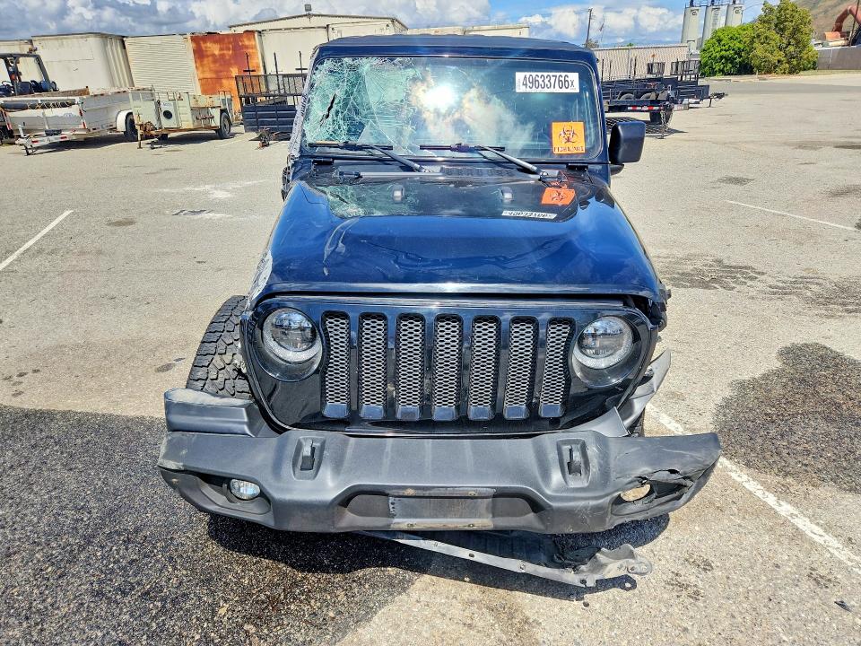 49633766 :رقم المزاد ، 1C4HJXDG3LW274830 vin ، 2020 Jeep Wrangler Unlimited مزاد بيع