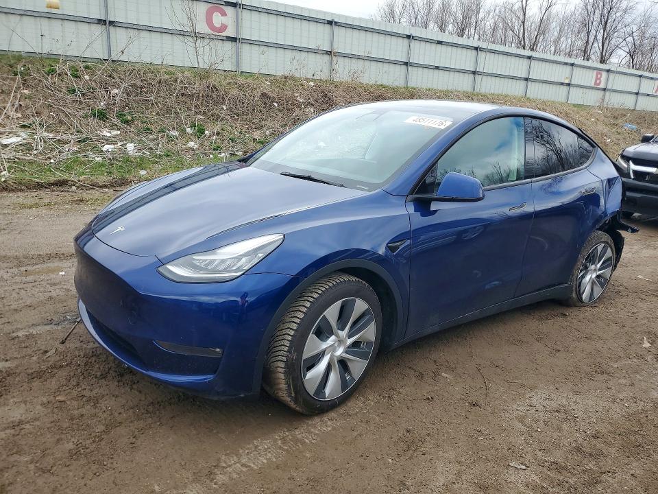 2021 Tesla Model Y მანქანა იყიდება აუქციონზე, vin: 5YJYGDEE3MF114883, აუქციონის ნომერი: 48511176