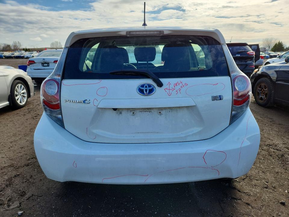 50499586 :رقم المزاد ، JTDKDTB36D1538725 vin ، 2013 Toyota Prius C مزاد بيع