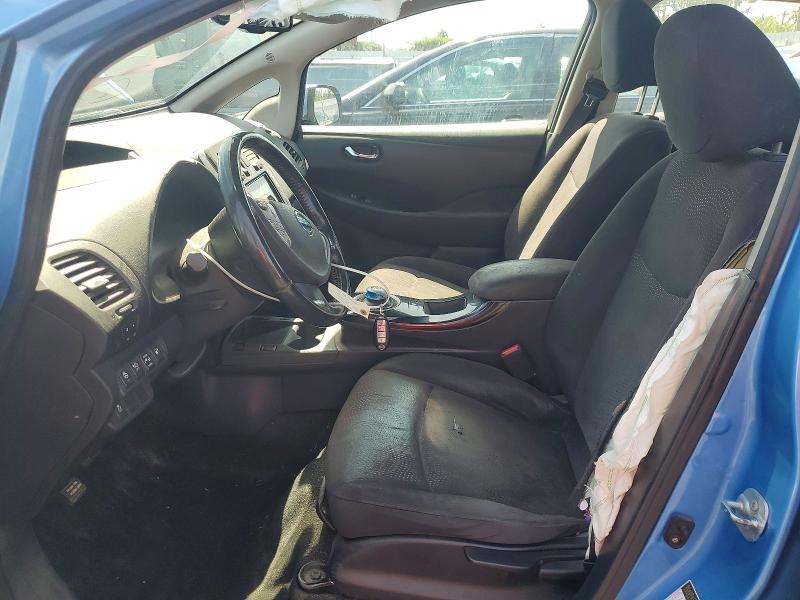 49943126 :رقم المزاد ، 1N4AZ0CP4EC334305 vin ، 2014 Nissan Leaf مزاد بيع