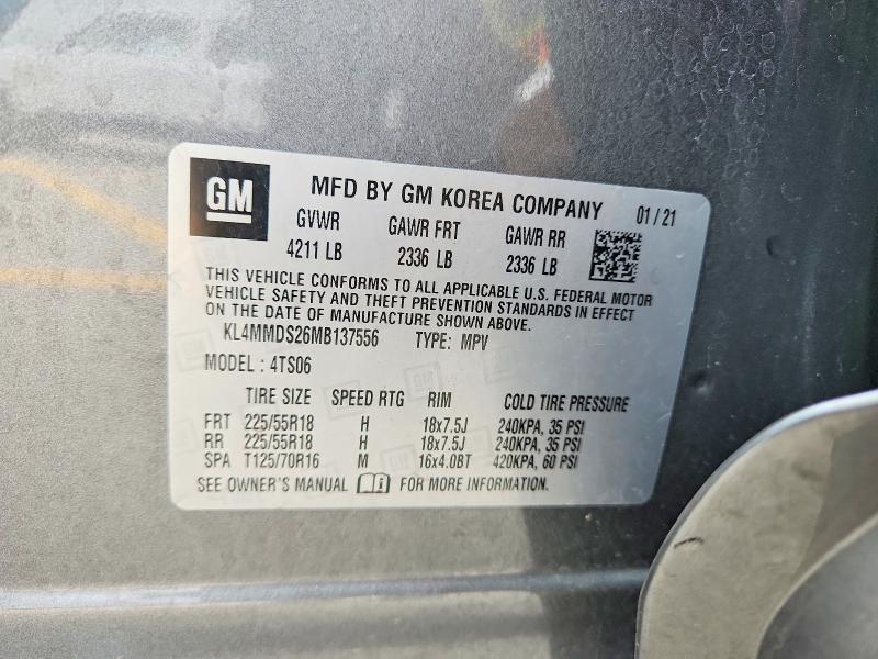 Продажа на аукционе авто 2021 Buick Encore Gx, vin: KL4MMDS26MB137556, номер лота: 51824636
